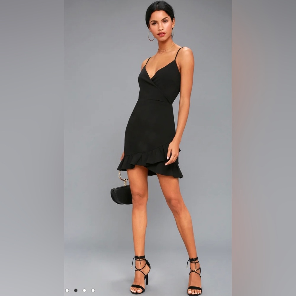 Lulus black bodycon dress